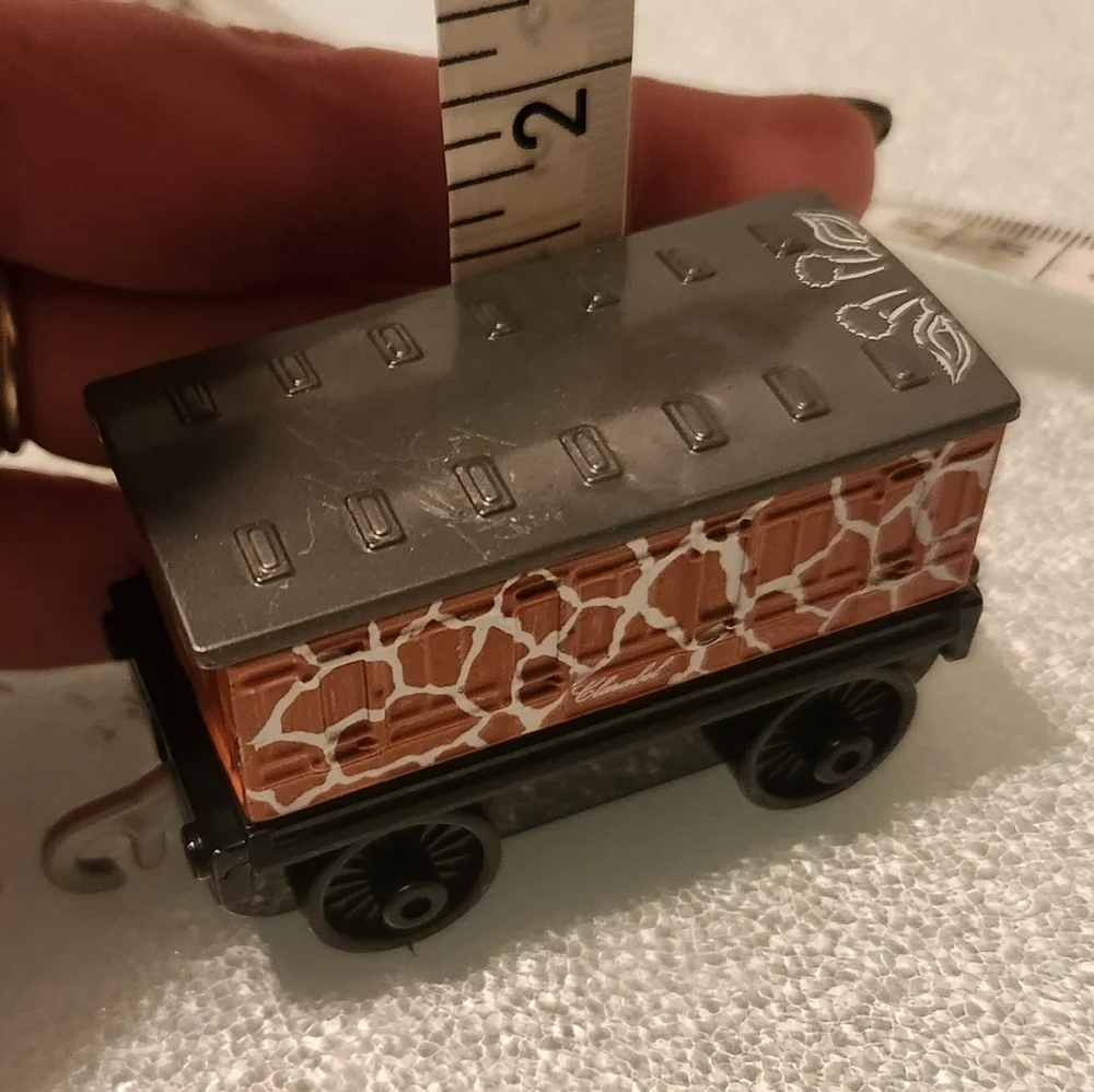 Thomas the Train Clarabel giraffe Sodor Safari‎ die-cast train car
